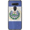 El Salvador Flag Distressed LG K51/Q51 Clear Case